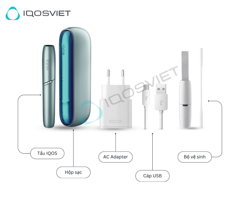 cách sạc pin iqos